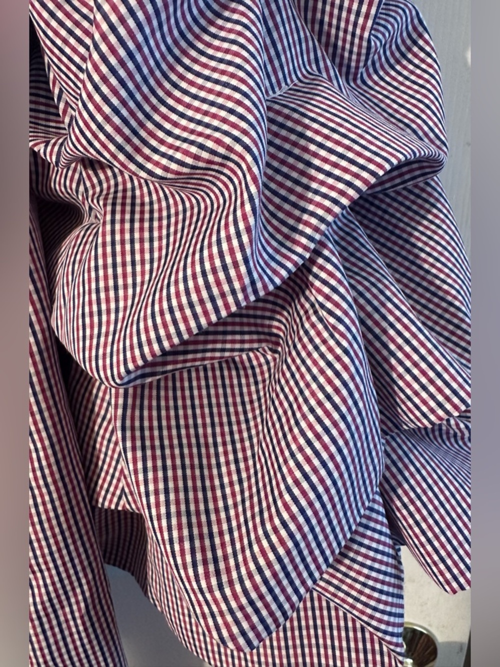 ANTHROPOLOGIE 🔥 Sunday Brooklyn M Boho Romantic Balloon Sleeve Sash Tie Blouse - Picture 10 of 14